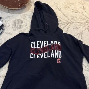 Cleveland navy Hoodie